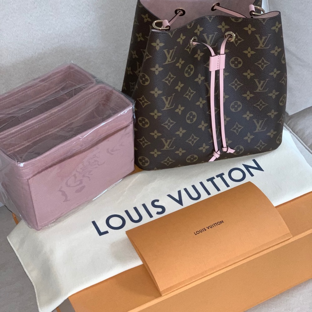 ❌SOLD❌LOUIS VUITTON NÉONOÉ MONOGRAM ROSE BALLERINE